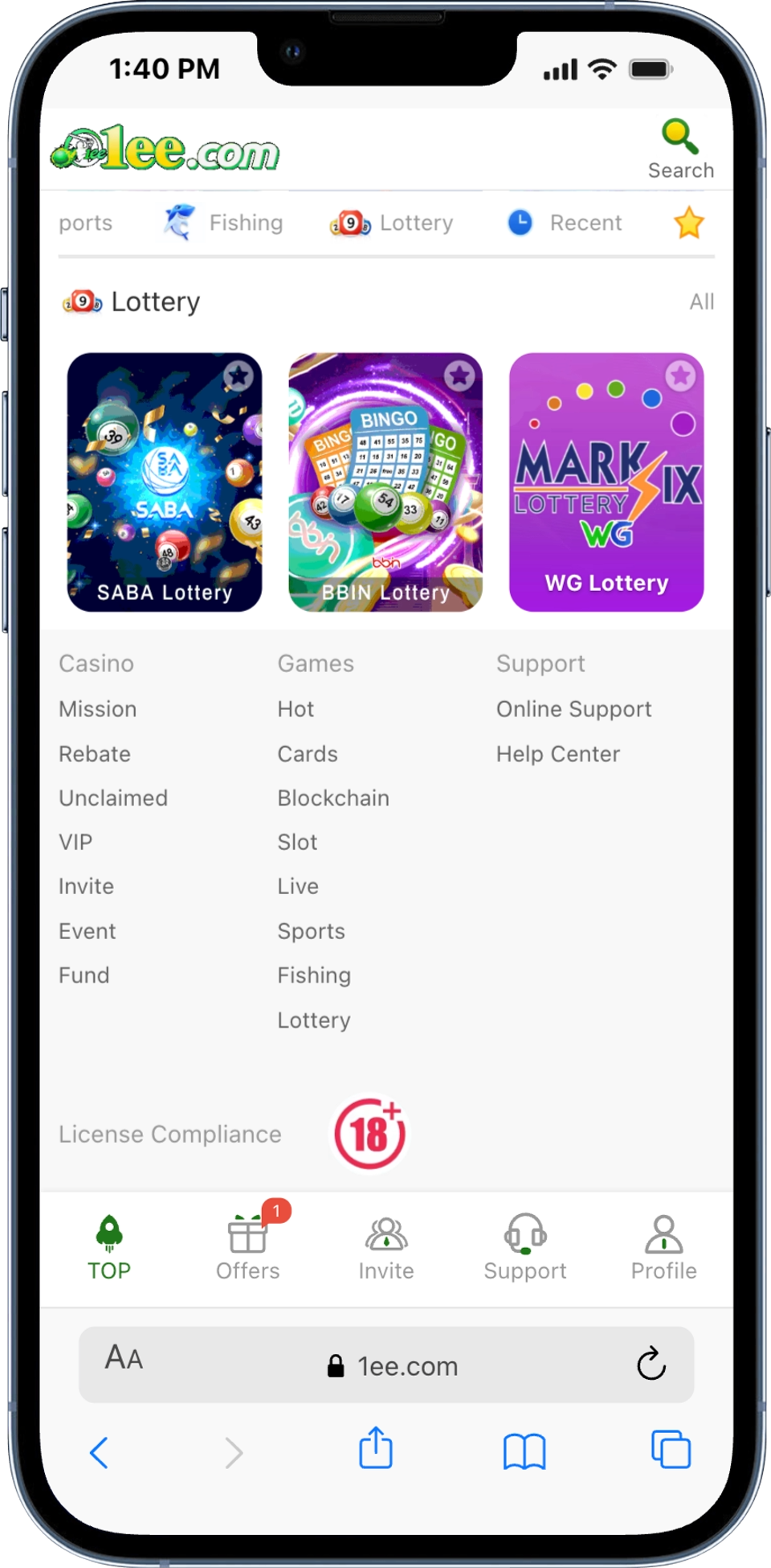 1ee-com-lottery-game